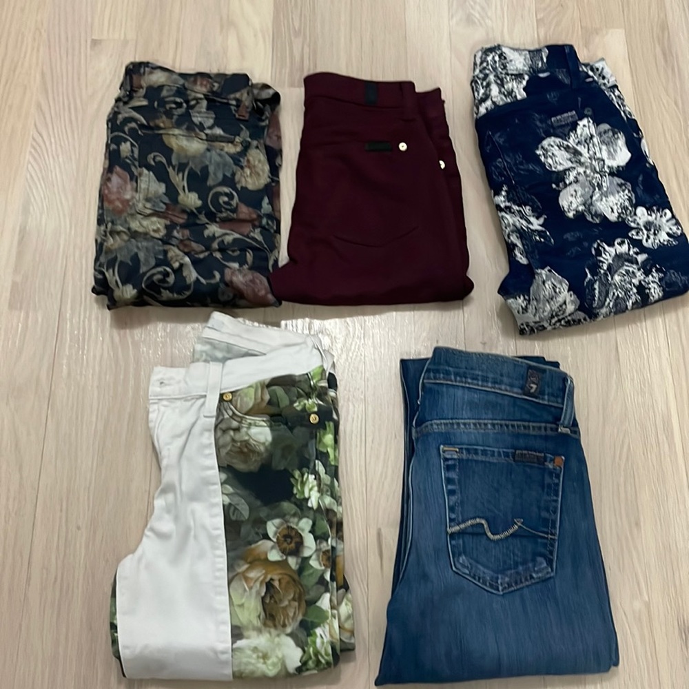 5 pack 7 jeans